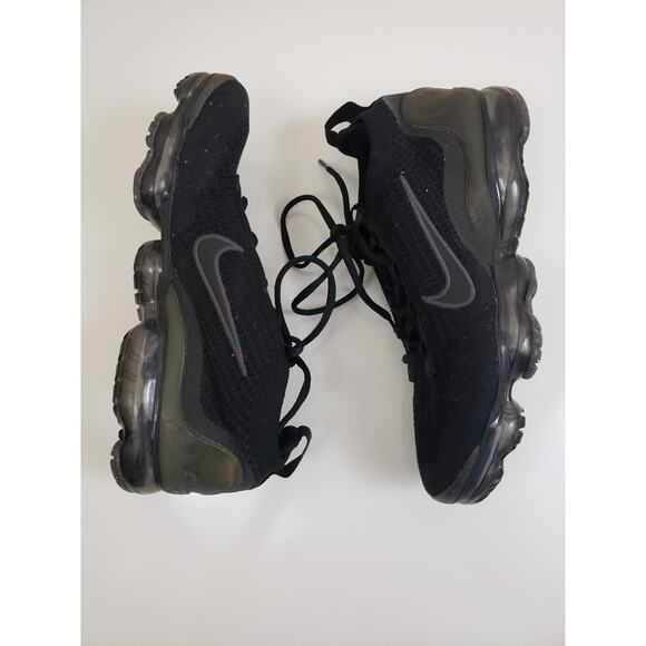 Nike Air VaporMax FlyKnit Mens Shoes Size 9 Black Athletic Running DH4084-001 - Picture 1 of 10